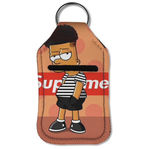 Custom Design - Sanitizer Holder Keychain - Small (Front Flat)