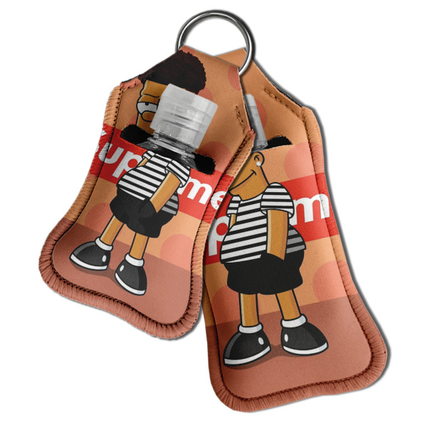 Custom Design - Sanitizer Holder Keychain - Both in Case (PARENT)