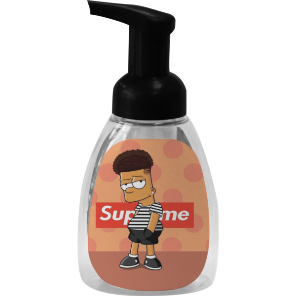 Custom Design - Foam Soap Bottle - Black - Front