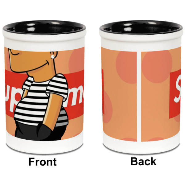 Custom Design - Pencil Holder - Black - approval