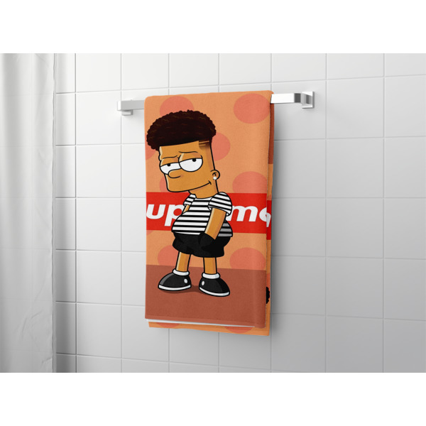 Custom Design - Bath Towel - Lifestyle