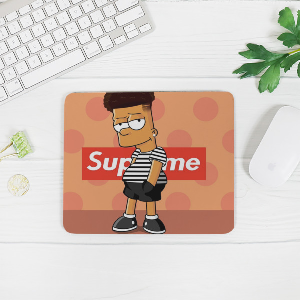 Custom Design - Rectangular Mouse Pad - LIFESTYLE 2