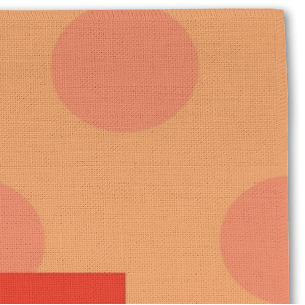 Custom Design - Linen Placemat - Detail