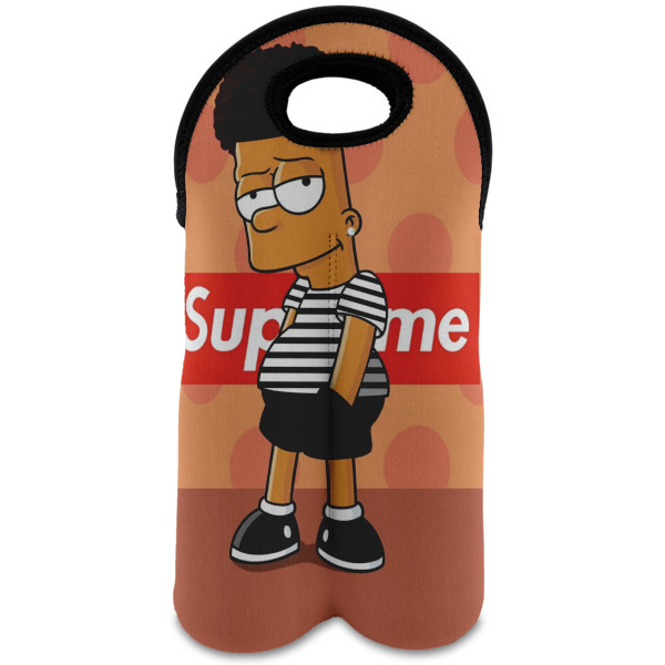 Custom Design Your Own Wine Tote Bag - 2 Bottles