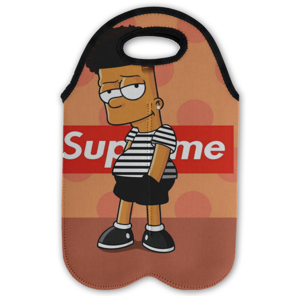 Custom Design - Double Wine Tote - Flat