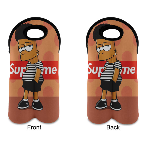 Custom Design - Double Wine Tote - Front & Back