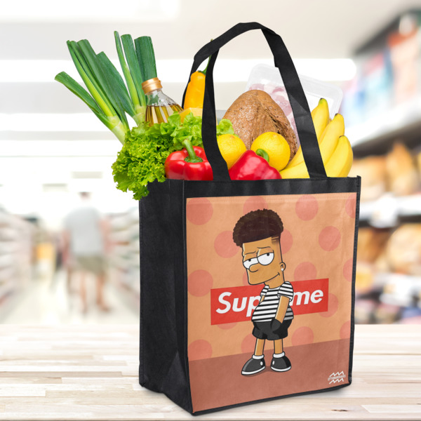 Custom Design - Grocery Bag - LIFESTYLE