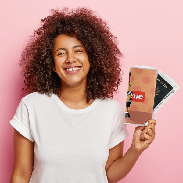 Custom Design - Vinyl Document Holder - LIFESTYLE