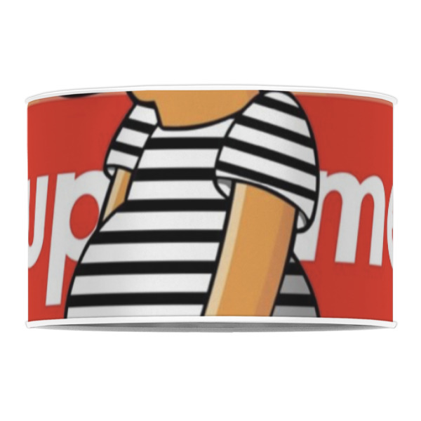 Custom Design - 12" Drum Lampshade - FRONT (Poly Film)