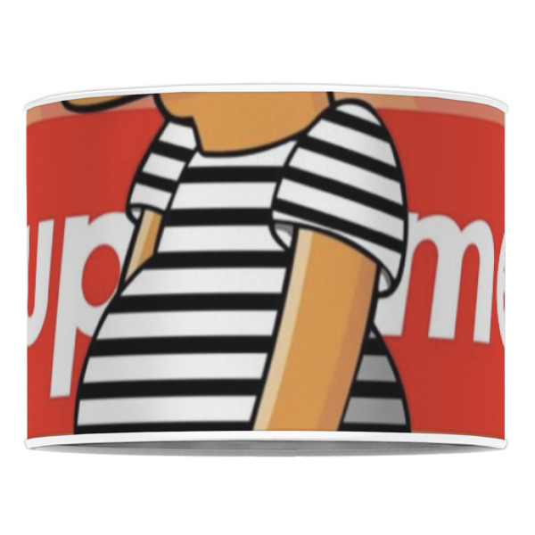 Custom Design - 16" Drum Lampshade - Front (Poly Film)