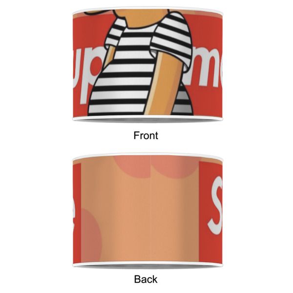 Custom Design - 16" Drum Lampshade - Approval (Poly Film)