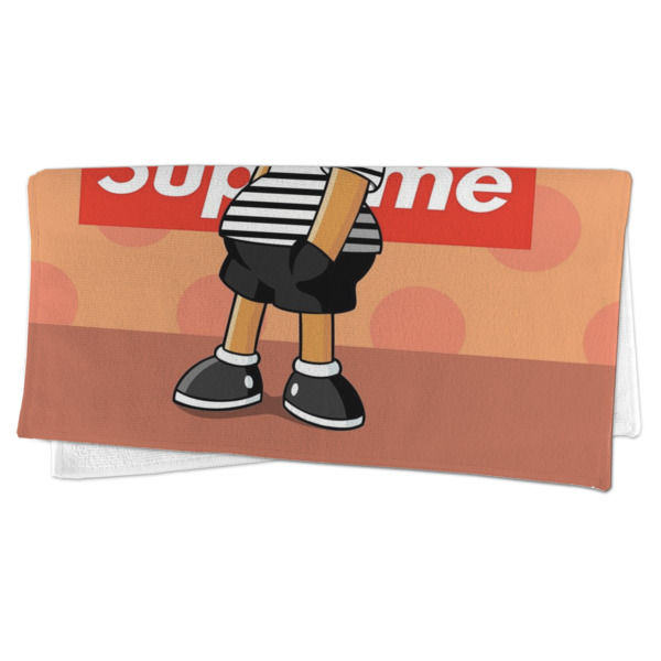 Custom Design - Microfiber Dish Rag - FOLDED (half)