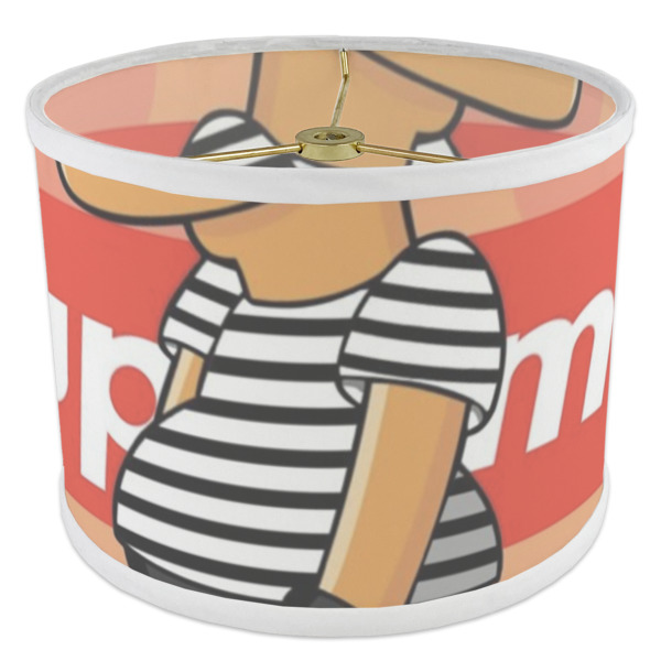 Custom Design - 8" Drum Lampshade - ANGLE Poly-Film