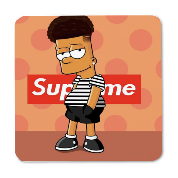 Custom Design - Square Fridge Magnet - FRONT