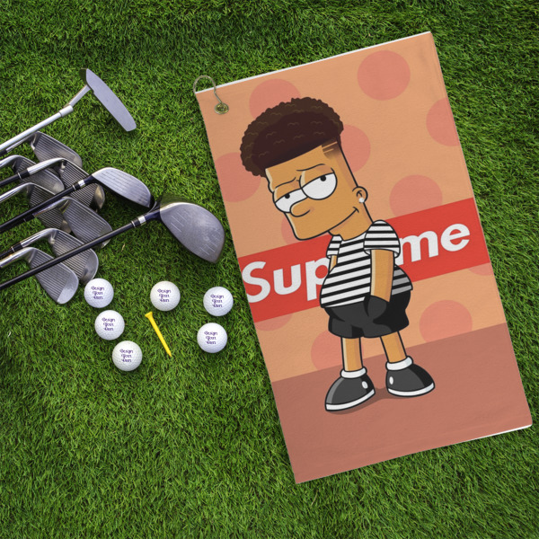 Custom Design - Microfiber Golf Towels - LIFESTYLE