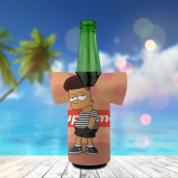 Custom Design - Jersey Bottle Cooler - LIFESTYLE