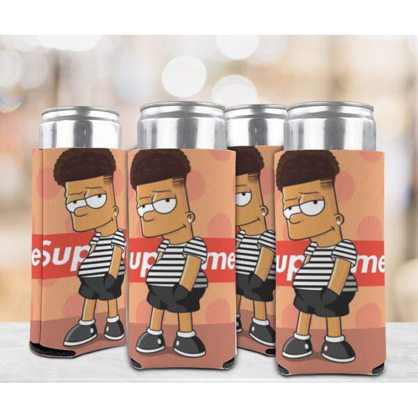 Custom Design - Can Cooler - Tall 12oz - Set of 4 - In Context