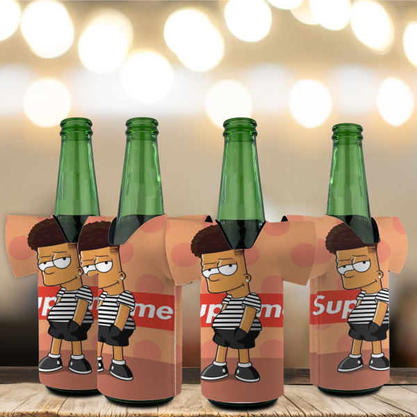 Custom Design - Jersey Bottle Cooler - Set of 4 - LIFESTYLE