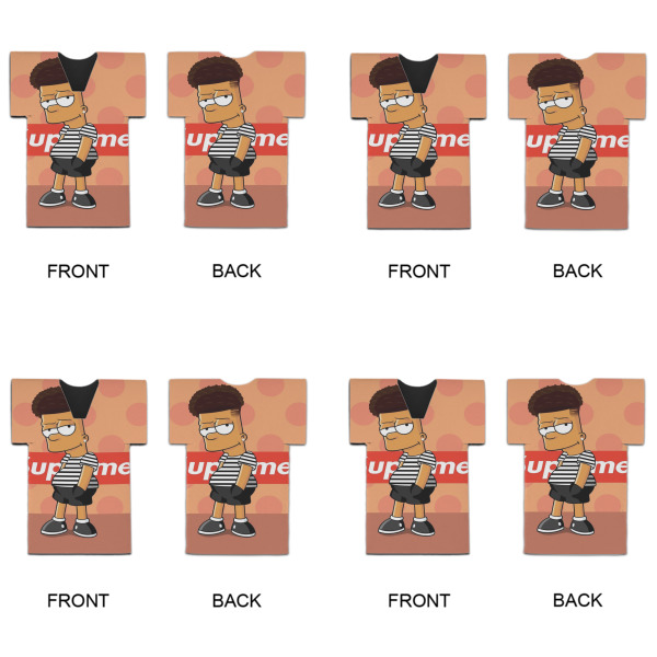 Custom Design - Jersey Bottle Cooler - Set of 4 - APPROVAL