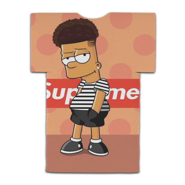 Custom Design - Jersey Bottle Cooler - BACK (flat)