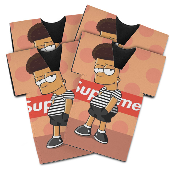 Custom Design - Jersey Bottle Cooler - Set of 4 - MAIN (flat)