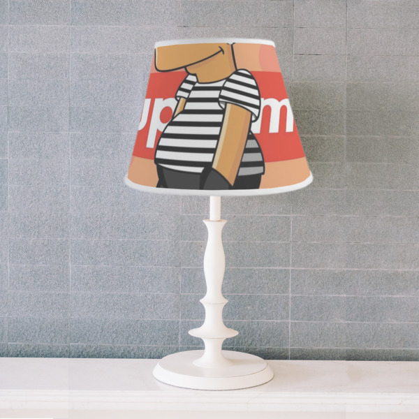 Custom Design - Poly Film Empire Lampshade - Lifestyle