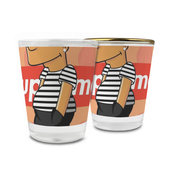 Custom Design Your Own Glass Shot Glass - 1.5 oz