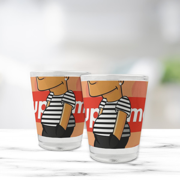Custom Design - Glass Shot Glass - Standard - Lifestyle