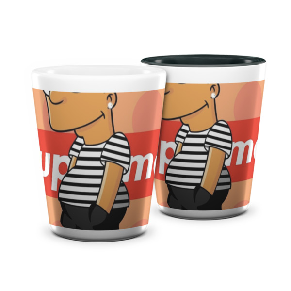 Custom Design Your Own Ceramic Shot Glass - 1.5 oz