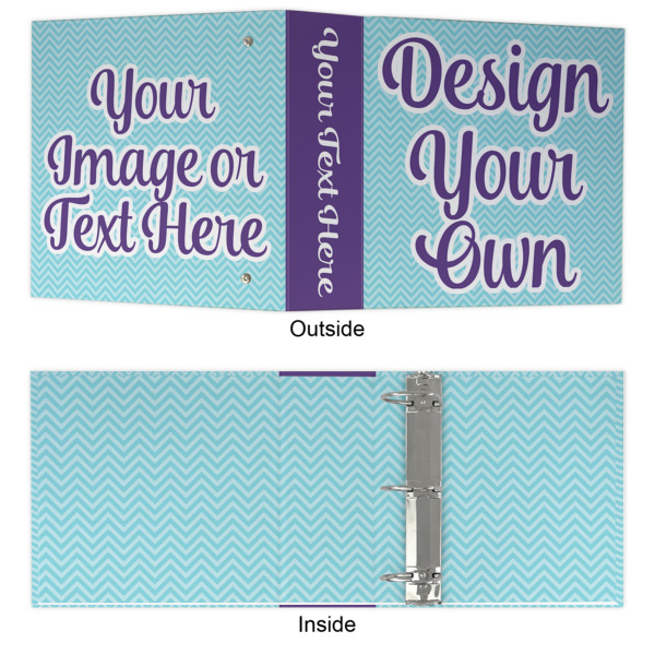 Custom Design - 3 Ring Binders - Full Wrap - 3" - Approval