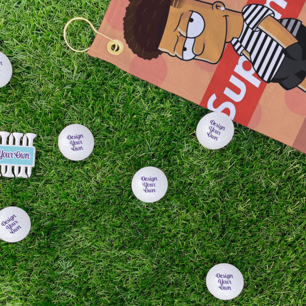 Custom Design - Golf Balls - Generic - Set of 12 - LIFESTYLE