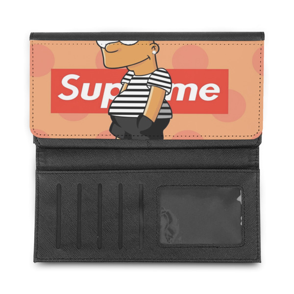 Custom Design - Ladies Wallet - Half Way Open