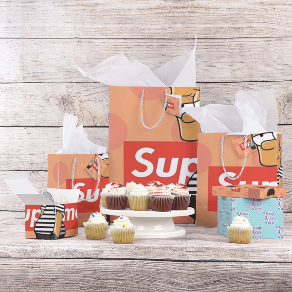 Custom Design - Gift Bags - In Context