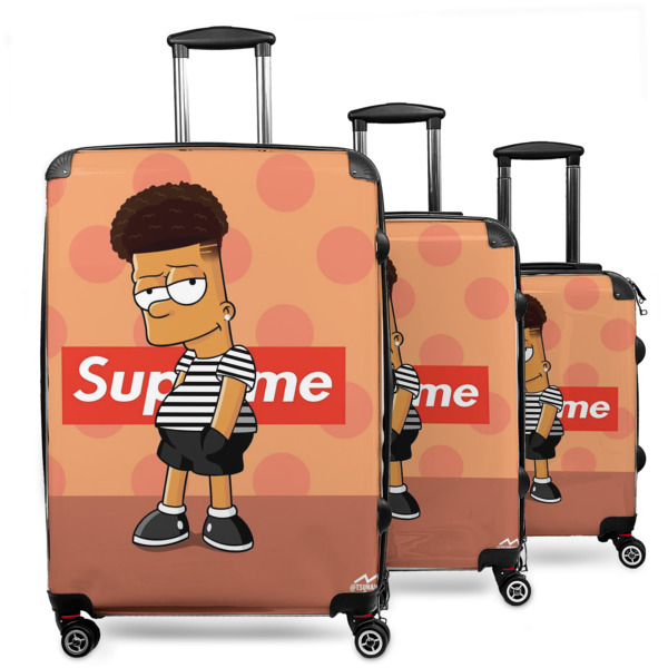Custom Design Your Own 3-Piece Luggage Set - 20" Carry On - 24" Medium Checked - 28" Large Checked