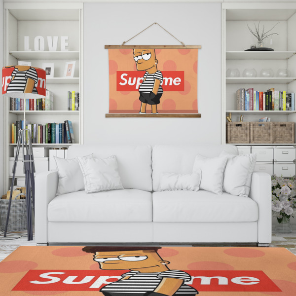 Custom Design - Wall Hanging Tapestry - Landscape - In Context