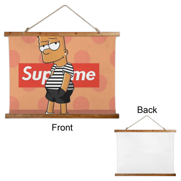 Custom Design - Wall Hanging Tapestry - Landscape - Front & Back