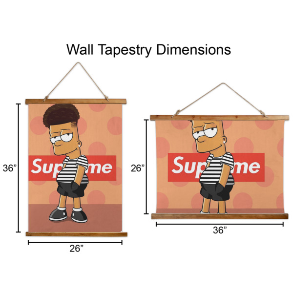 Custom Design - Wall Hanging Tapestries - Parent/Sizing