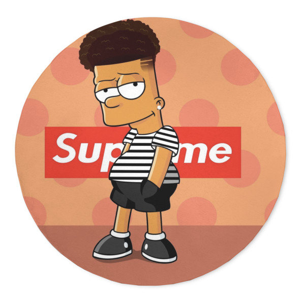 Custom Design Your Own Round Indoor Area Rug - 5' - 60"