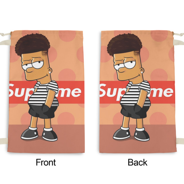 Custom Design - Small Laundry Bag - Front & Back View