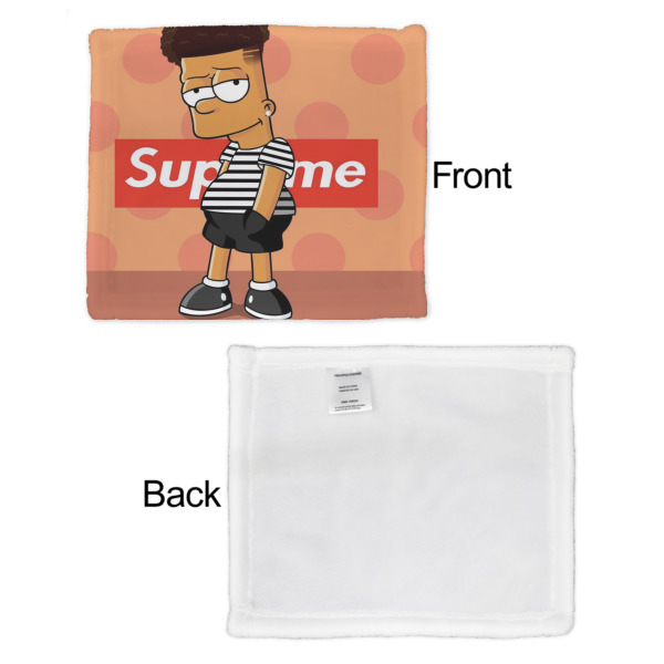 Custom Design - Security Blanket - Front & White Back View