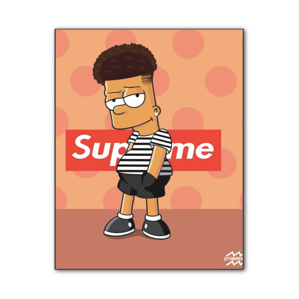 Custom Design Your Own Wood Print - 11" x 14"