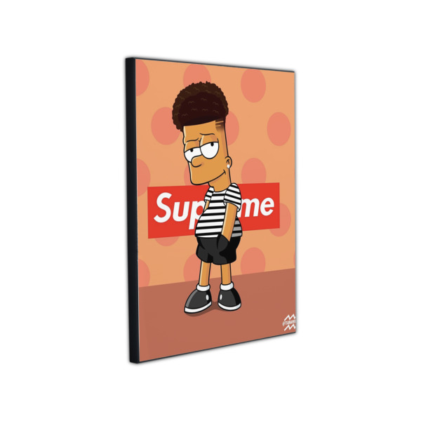 Custom Design - 11x14 Wood Print - Angle View