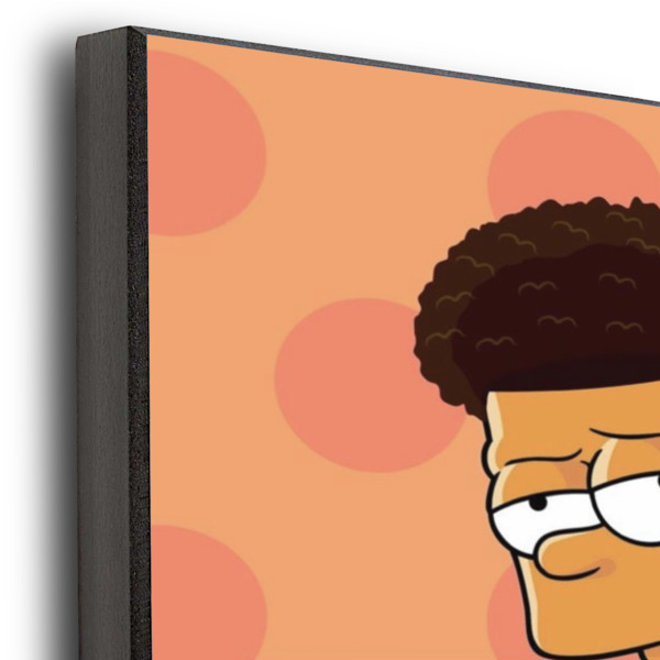 Custom Design - 11x14 Wood Print - Closeup