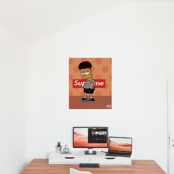 Custom Design - 20x24 - Matte Poster - On the Wall