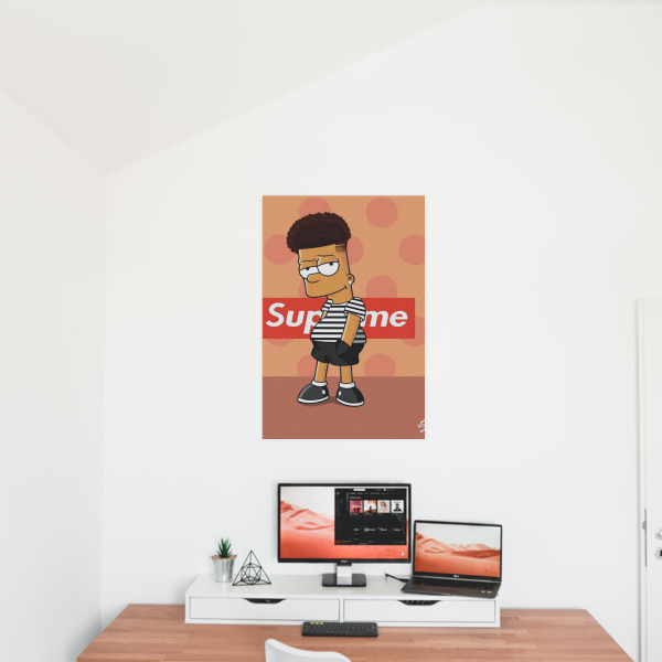 Custom Design - 20x30 - Matte Poster - On the Wall