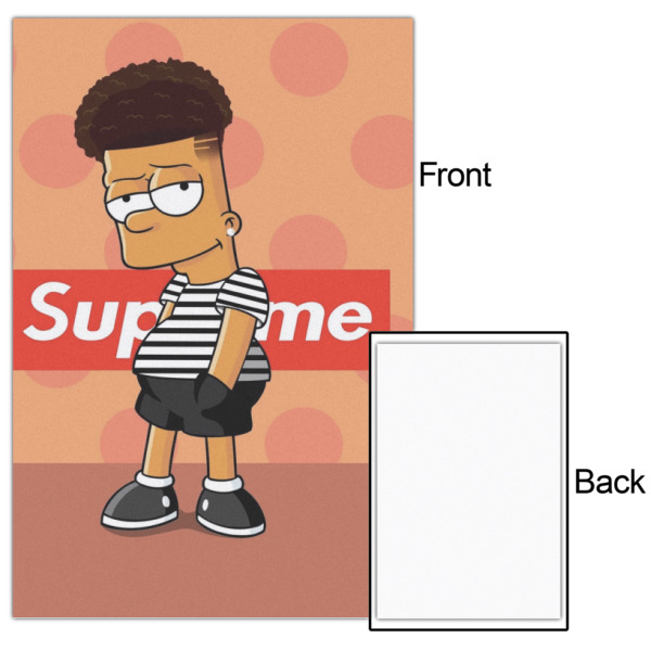 Custom Design - 20x30 - Matte Poster - Front & Back