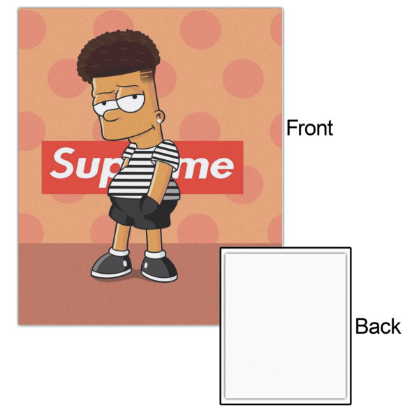 Custom Design - 20x24 - Matte Poster - Front & Back