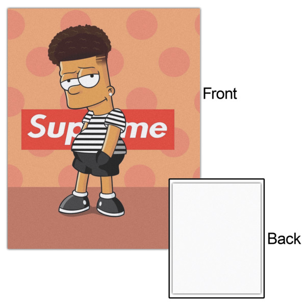 Custom Design - 16x20 - Matte Poster - Front & Back