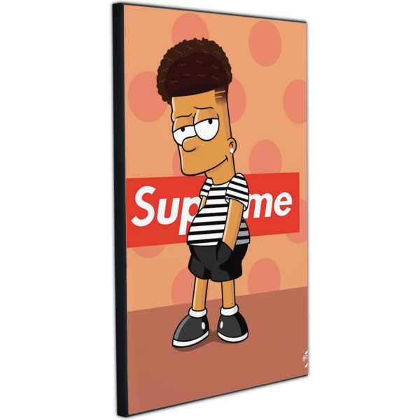 Custom Design - 20x30 Wood Print - Angle View