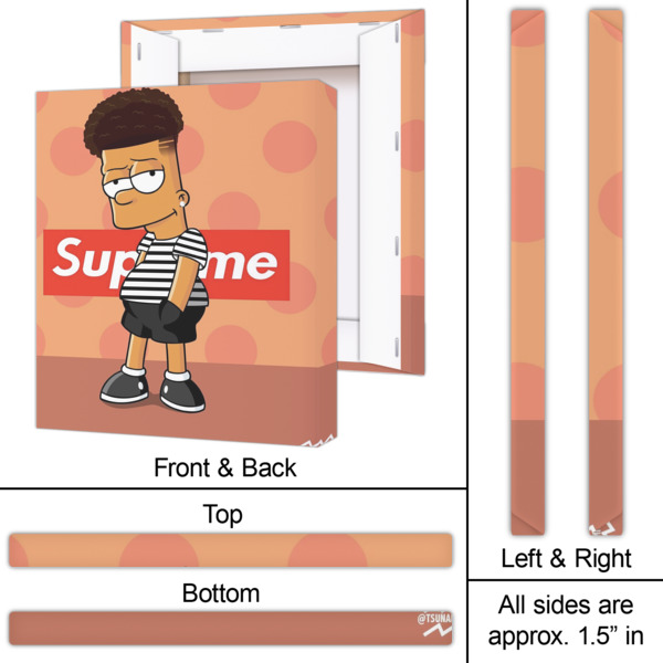 Custom Design - 20x24 - Canvas Print - Approval